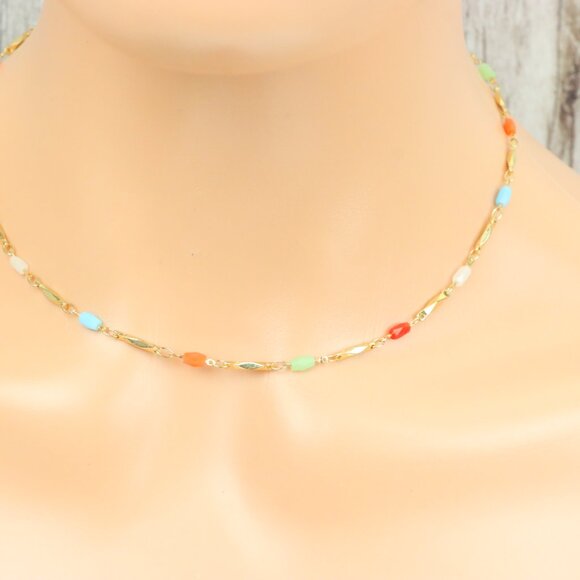 Minimalist Necklace Chain, Elegant Jewelry for Women & Girls | MLCRC1882 - Picture 8 of 10